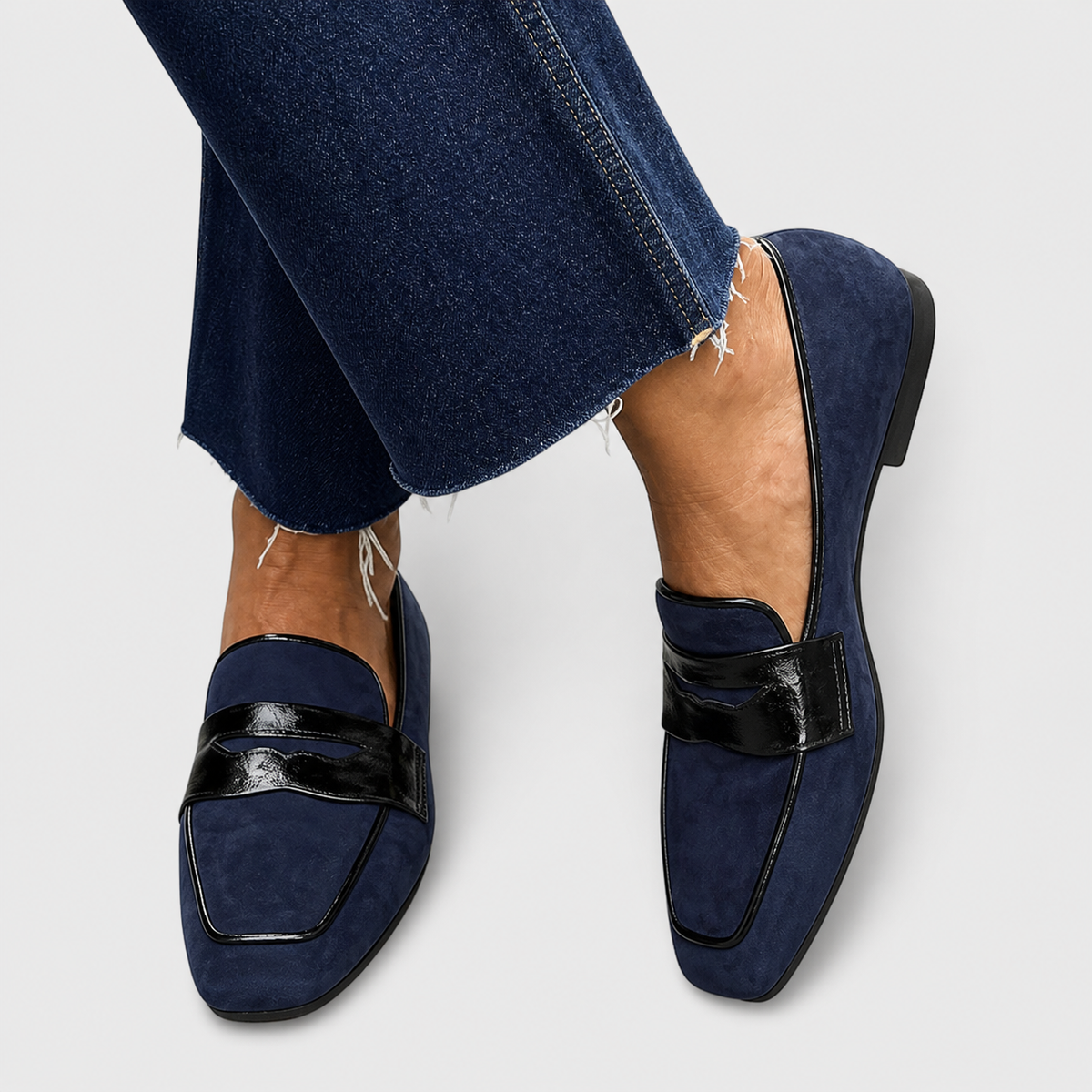 Nora™ | Mocassini chic in pelle