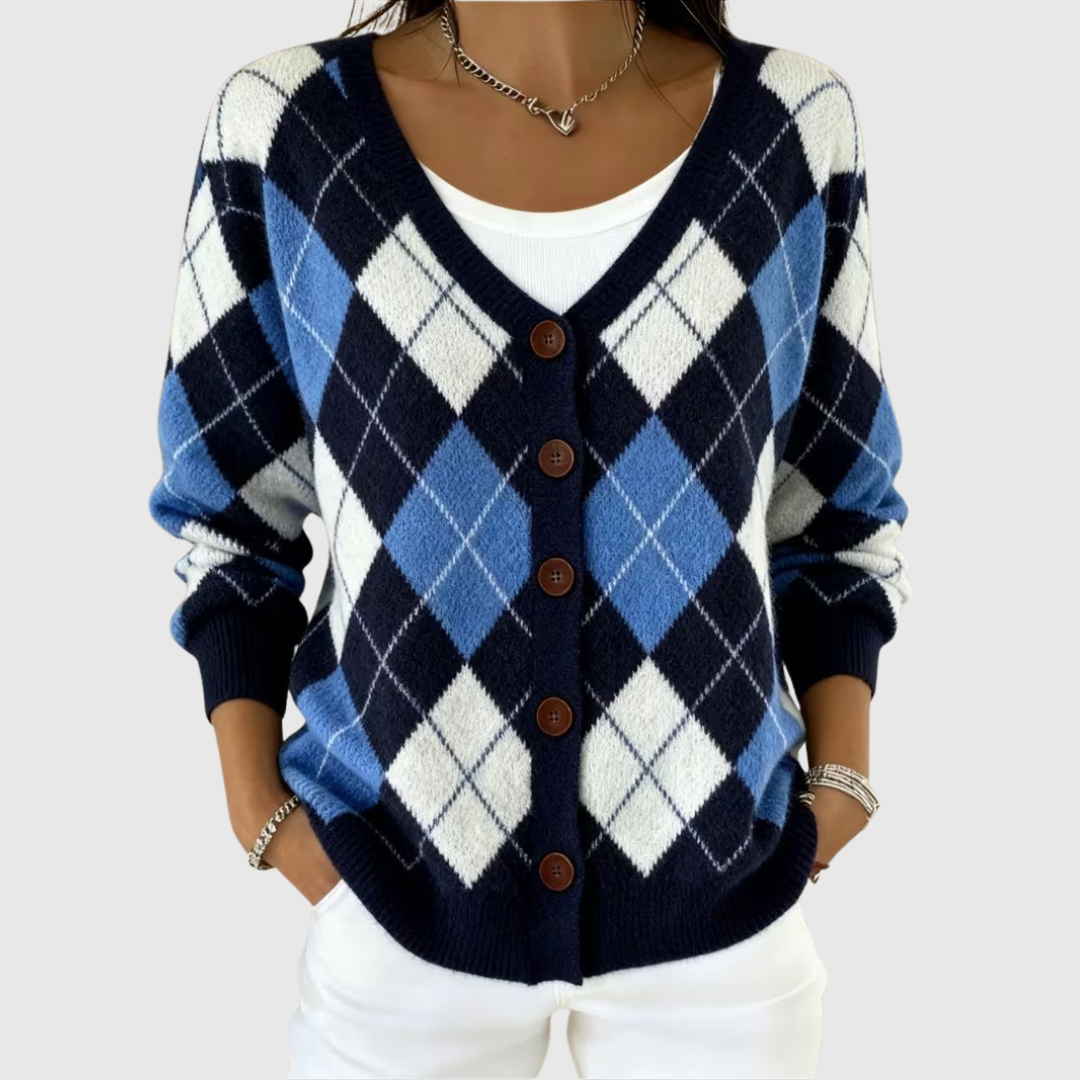 Solidea | Cardigan in maglia con bottoni