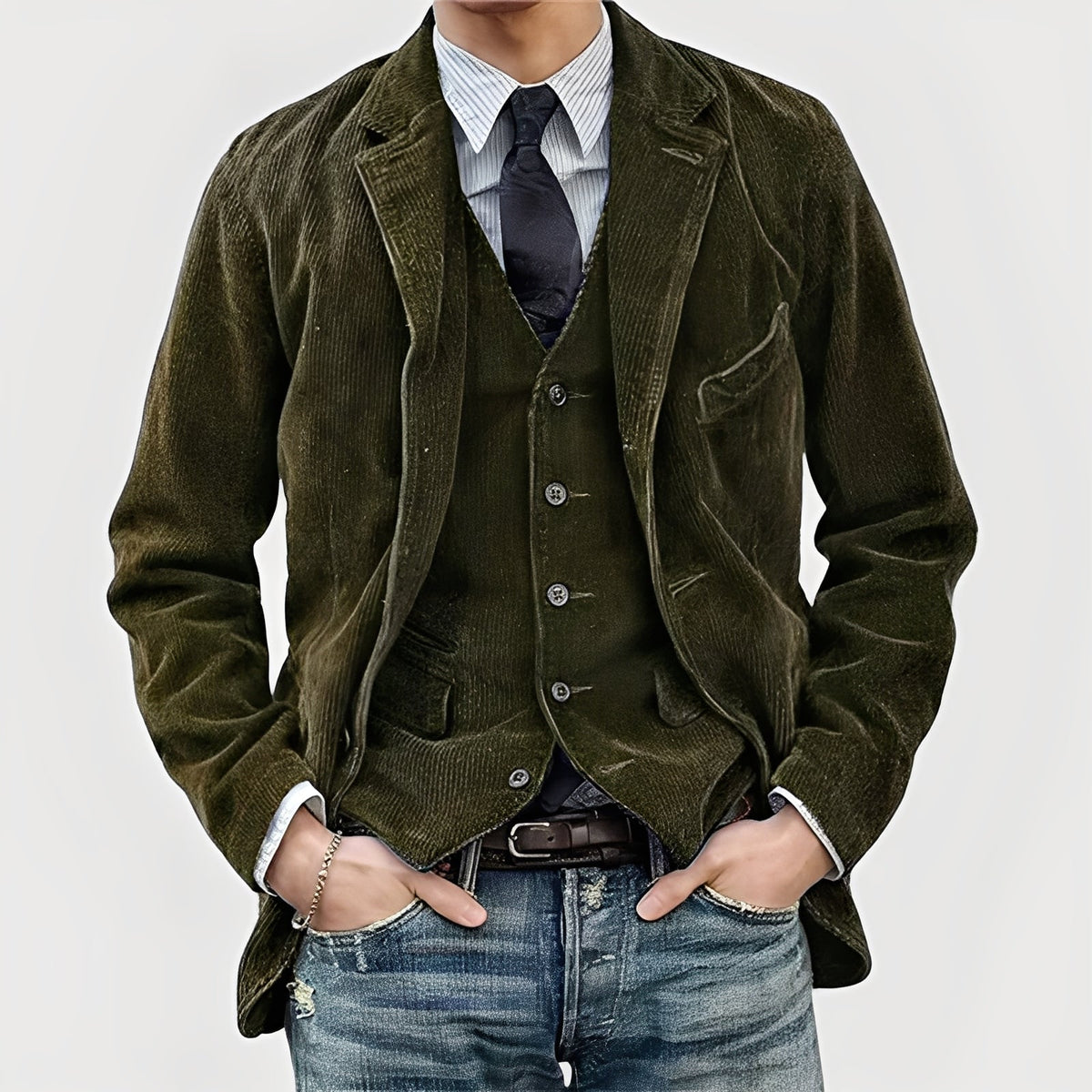 GIACCA E GILET VINTAGE
