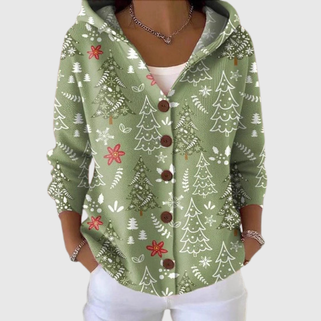 Chiara | Abito in maglia con cappuccio