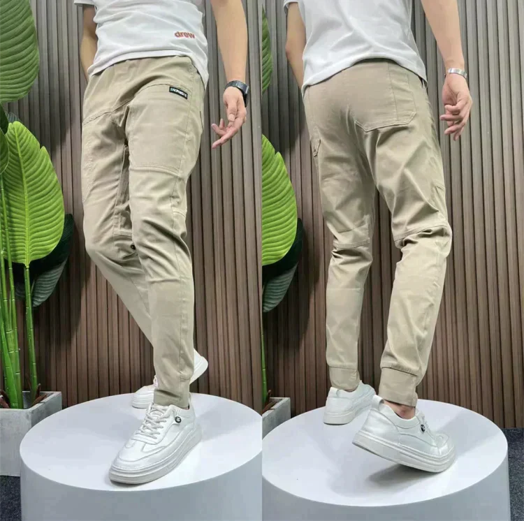 PANTALONI CARGO MULTITASCHE
