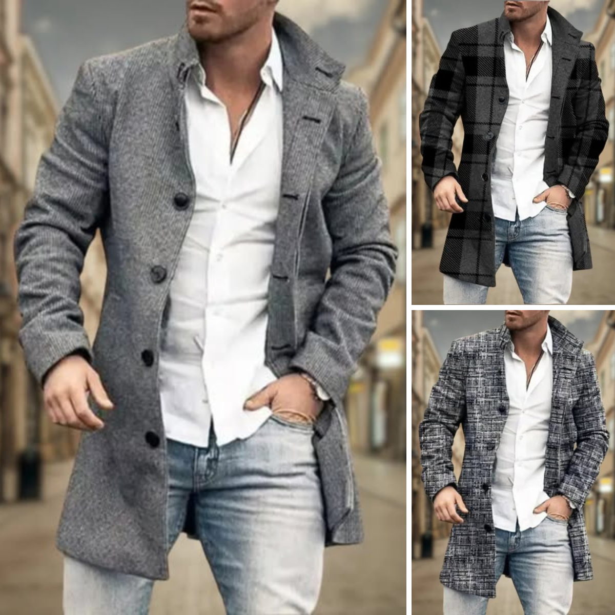 CAPPOTTO ELEGANTE DA UOMO