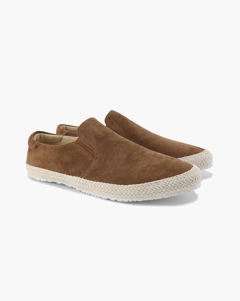 Jacob | Elegante Espadrillas da Uomo in Scamosciato con Suola in Juta