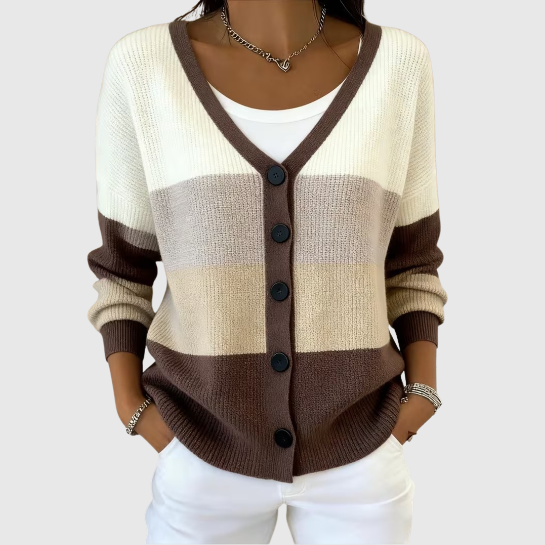 Felicia | Cardigan in maglia con bottoni