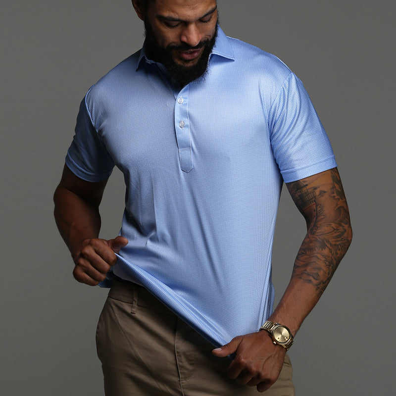 Jack | Polo a maniche corte Slim Fit in tessuto tecnico elegante
