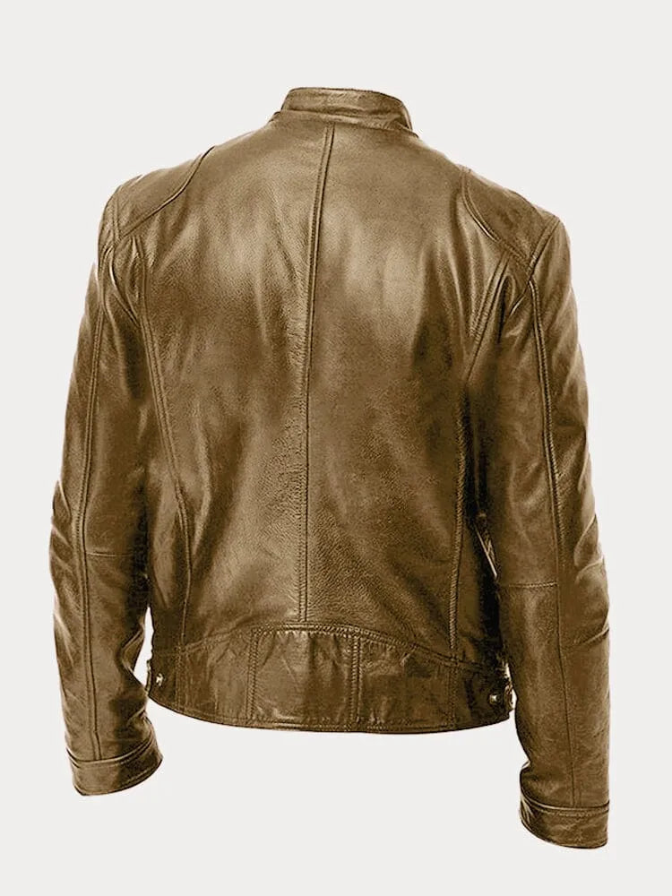 GIACCA IN PELLE CASUAL