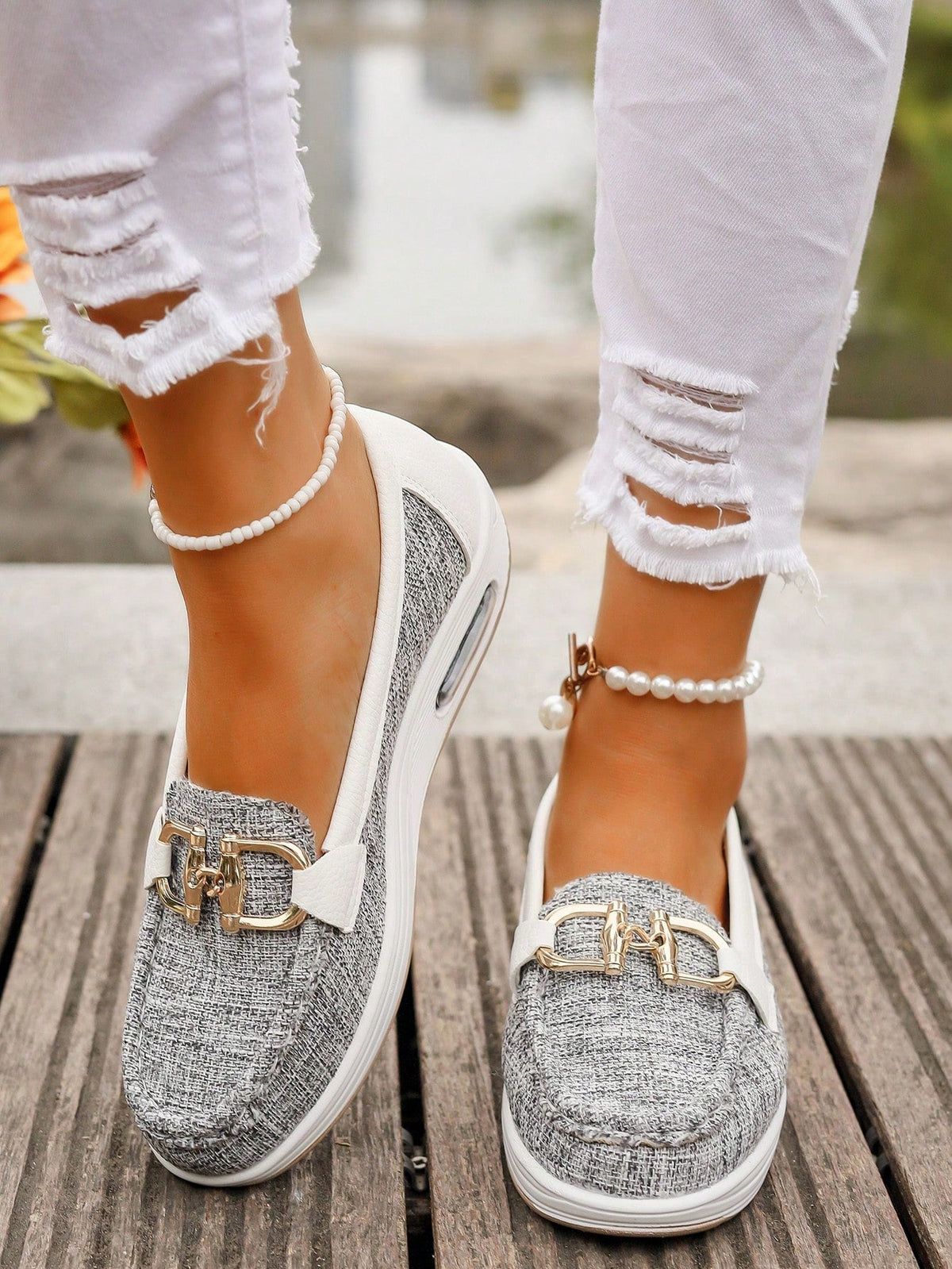 Daniela | Scarpe con plateau e fibbia
