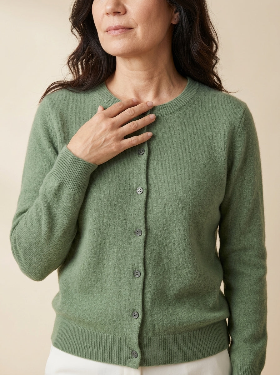 Margherita - Elegante cardigan in lana