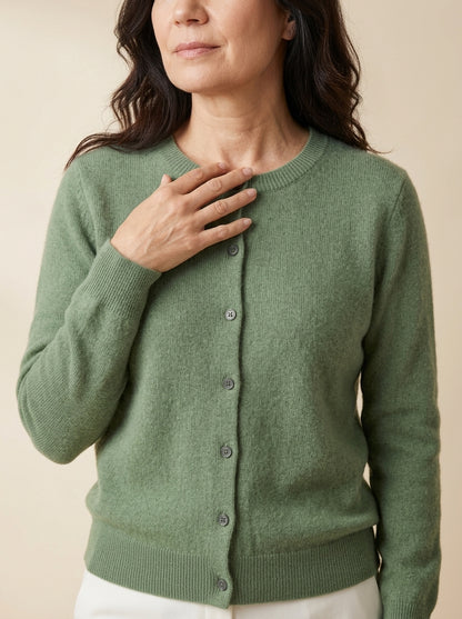 Margherita - Elegante cardigan in lana