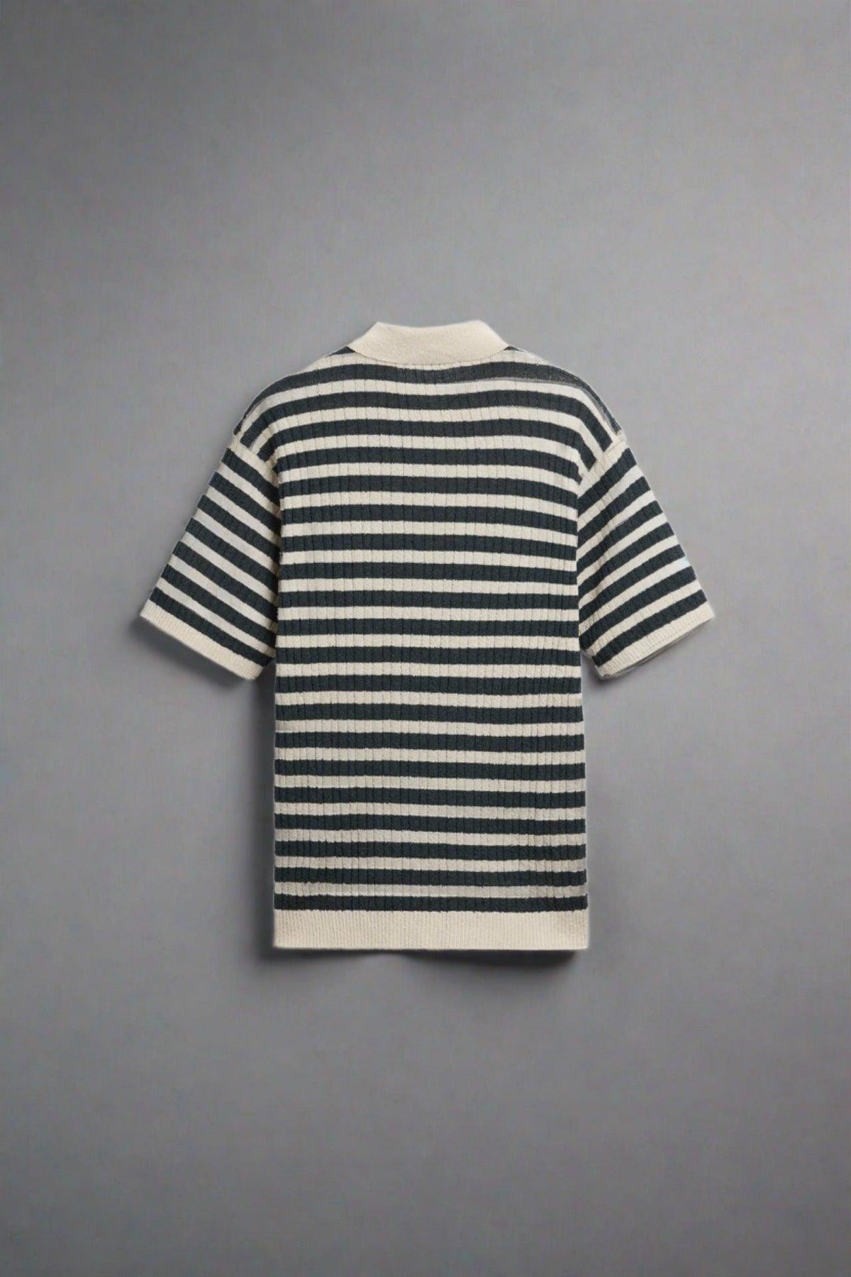 Polo in maglia a righe classiche