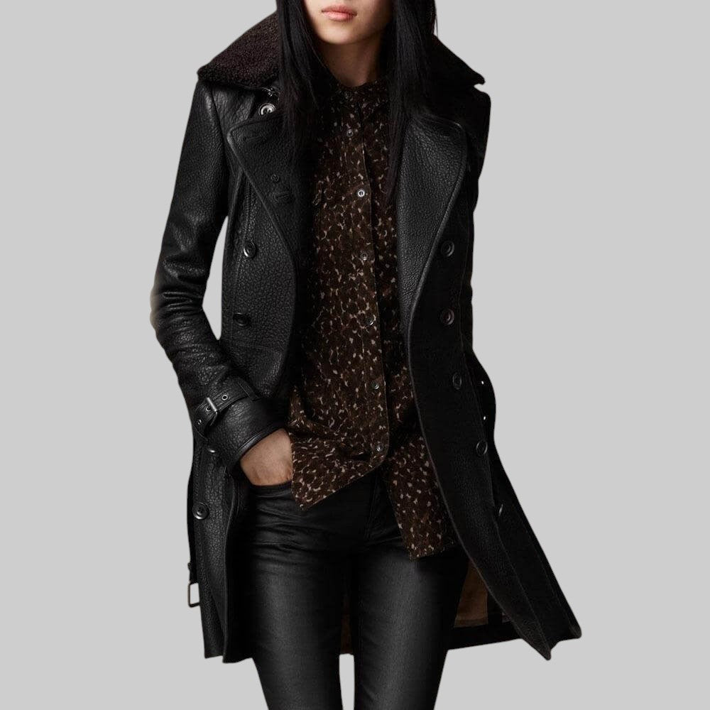 ZORA™ | Elegante giubbotto in pelle