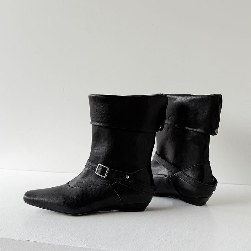 Stivali Queli in Vero Suede