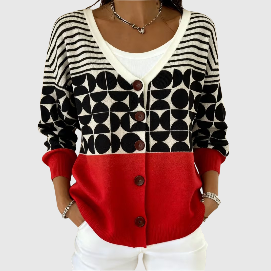 Matilde | Cardigan in maglia con bottoni