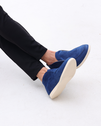 Mason | Mocassino scamosciato da uomo mid-cut senza lacci
