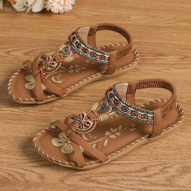 Sandali ortopedici Nadia™ in stile Ibiza per comfort ed eleganza.