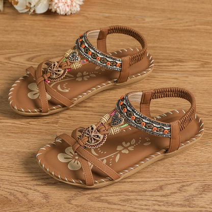 Sandali ortopedici Nadia™ in stile Ibiza per comfort ed eleganza.