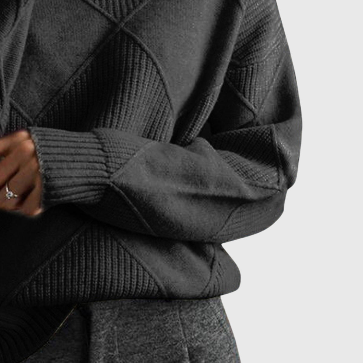 Angela™ | Maglione a Collo Alto