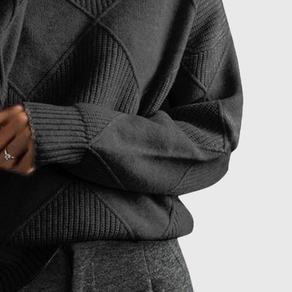 Angela™ | Maglione a Collo Alto