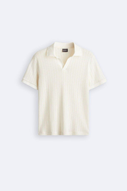 Polo in maglia elegante per un look chic