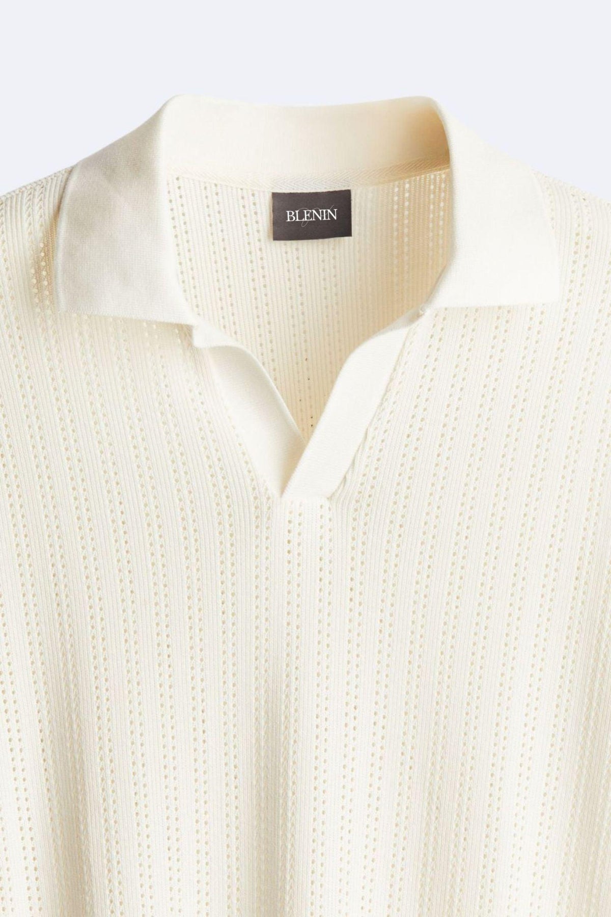 Polo in maglia elegante per un look chic