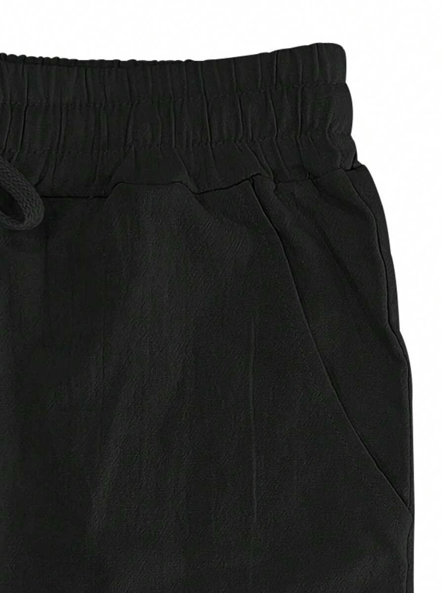 PANTALONI LEGGERI IN LINO CON COULISSE