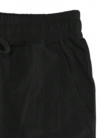 PANTALONI LEGGERI IN LINO CON COULISSE