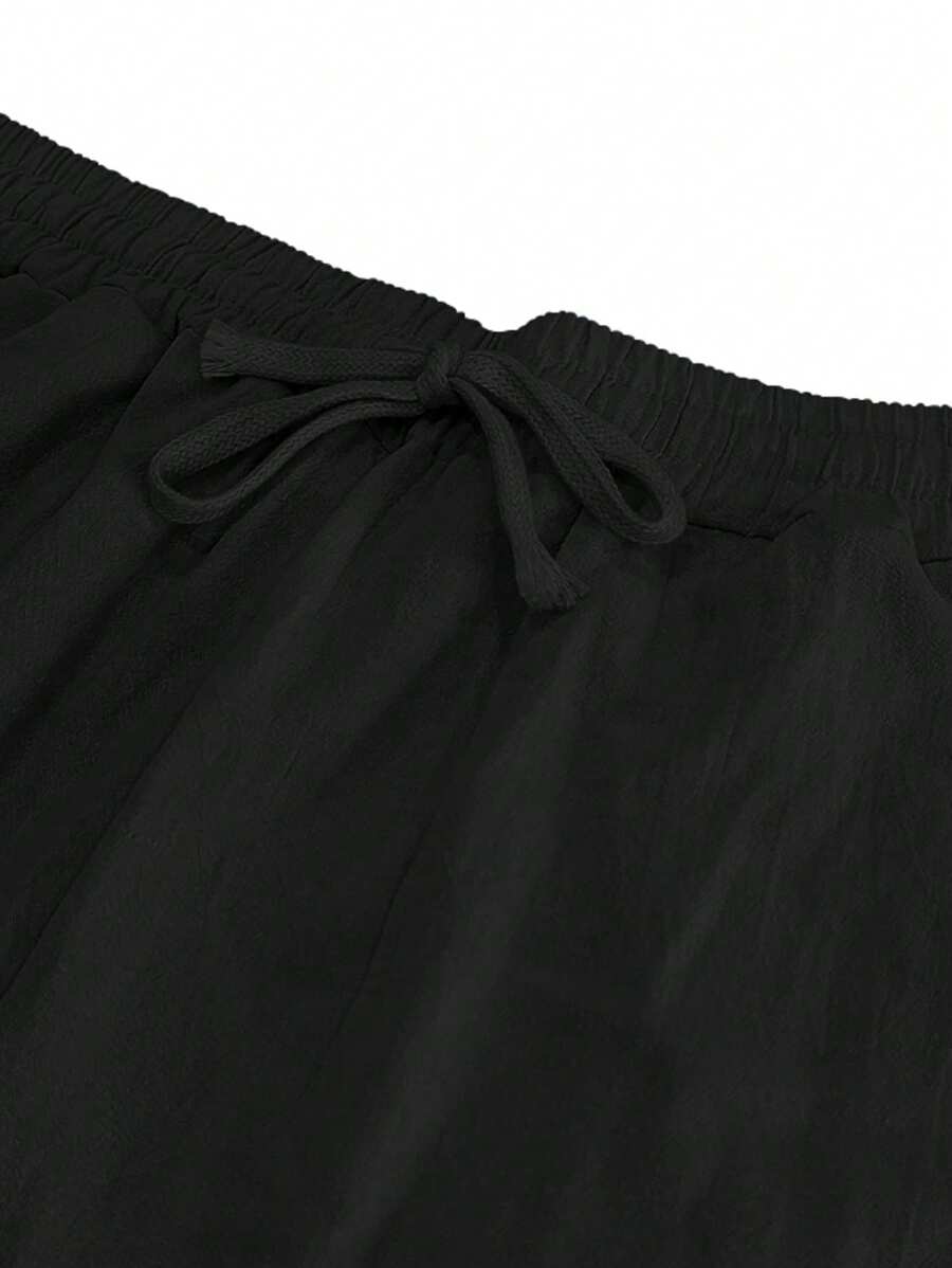 PANTALONI LEGGERI IN LINO CON COULISSE