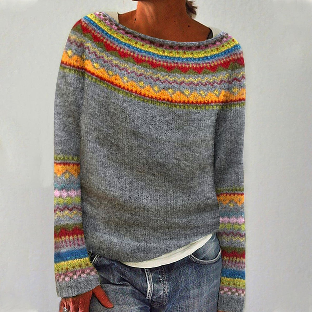 Harper - Elegante maglione vintage