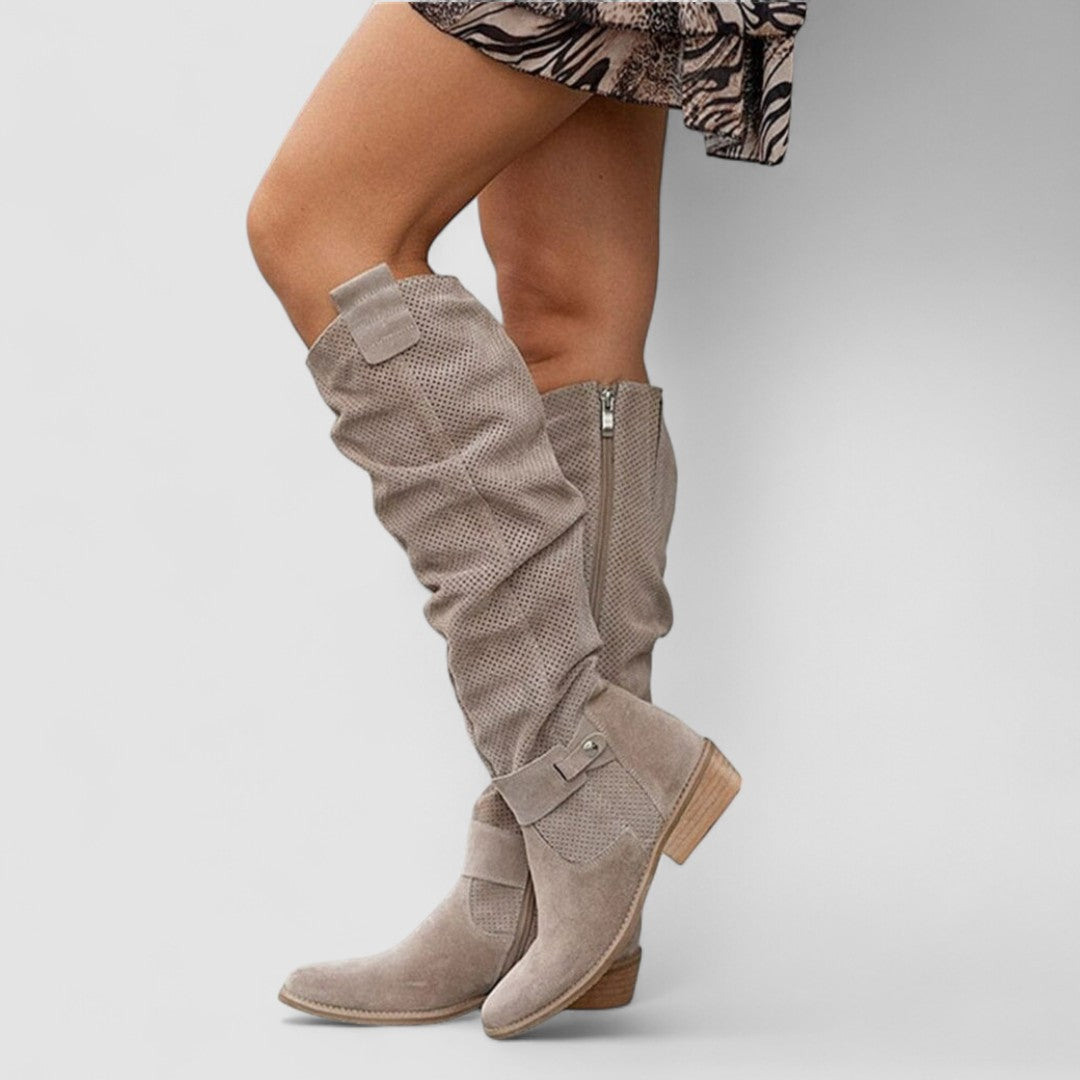Ankle boots comodi in stile western