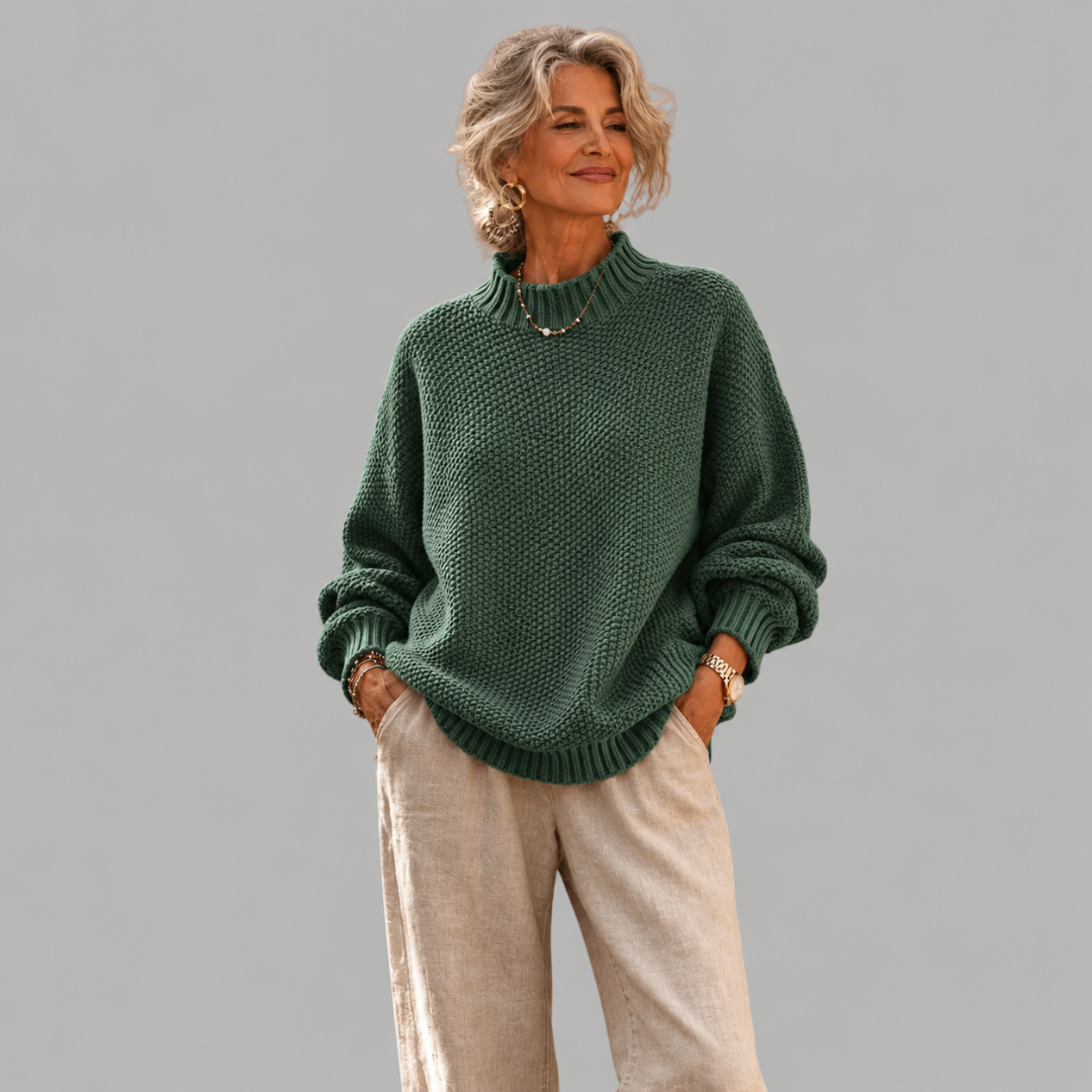 Barbara™ | Maglione in maglia