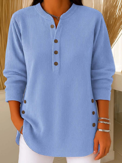 Mieke | Tunica Henley con bottoni