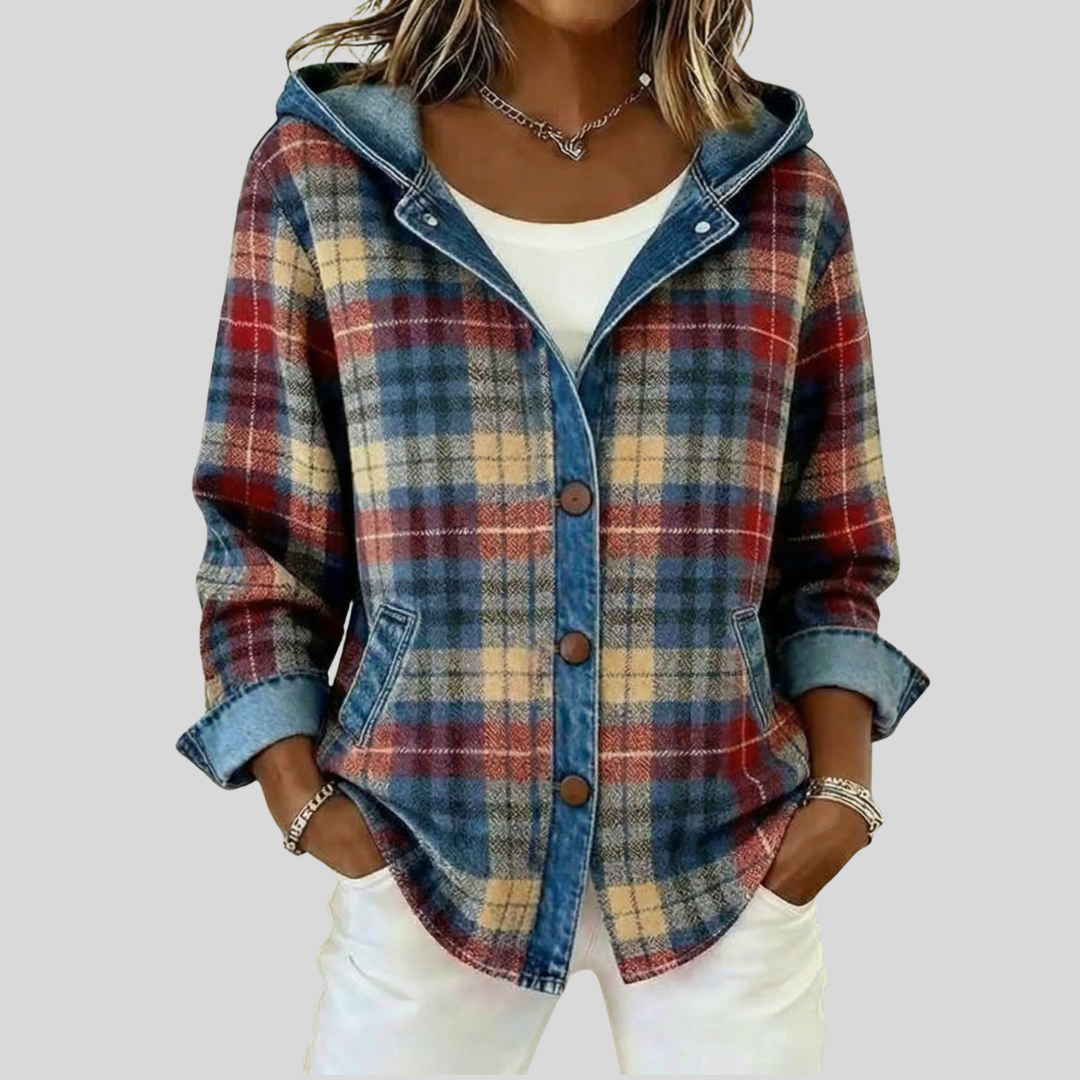 Hildred™ | Shacket a quadri foderata