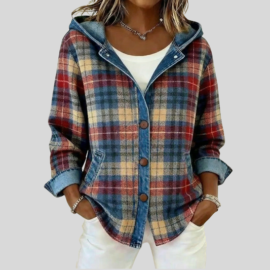 Hildred™ | Shacket a quadri foderata