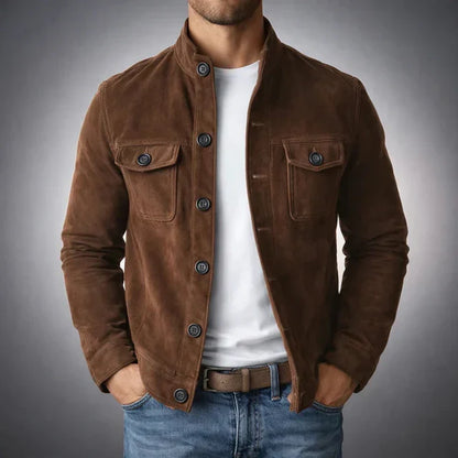 Giacca elegante in camoscio Marc
