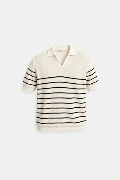 Polo da uomo a righe a maniche corte – Intramontabile & Versatile