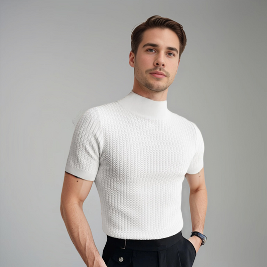 Paolo | Camicia Elegante a Maniche Corte da Uomo
