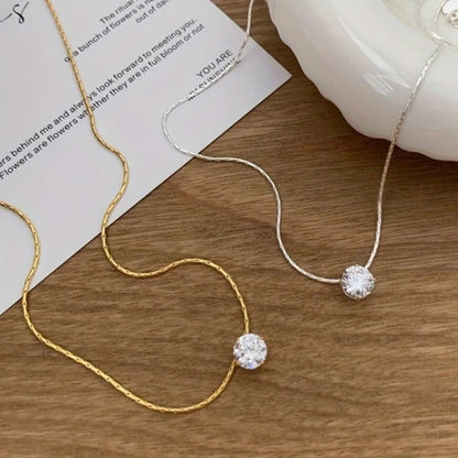 COLLANA DI PIETRE DI MOISSANITE