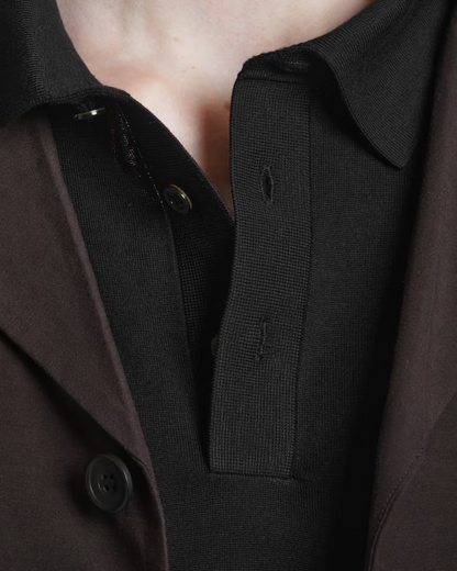 Polo minimalista da uomo a maniche corte elegante
