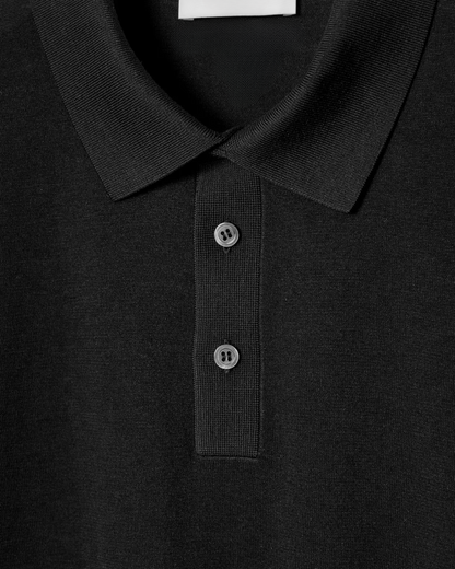 Polo minimalista da uomo a maniche corte elegante