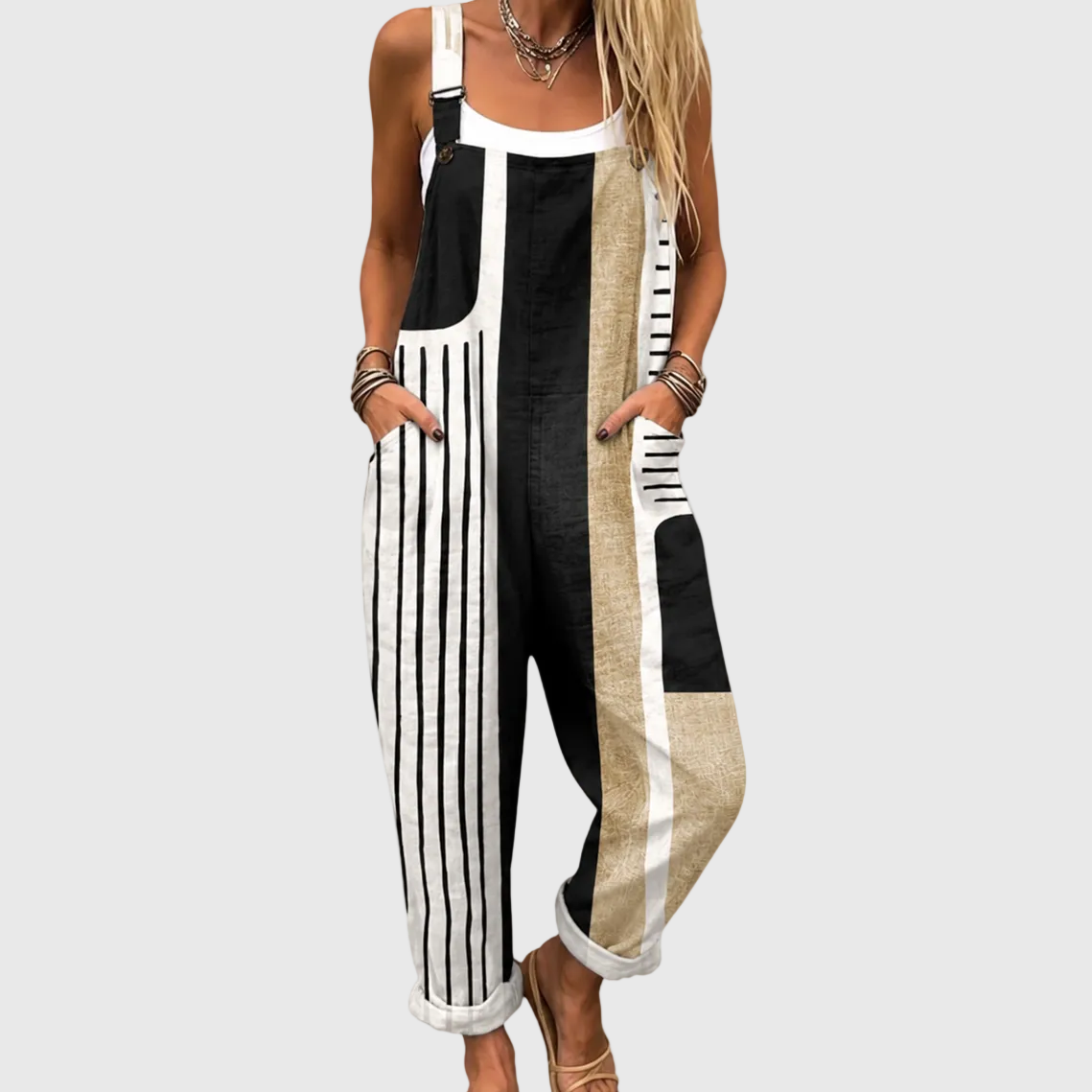 Salopette Moderna Patchwork Comfort