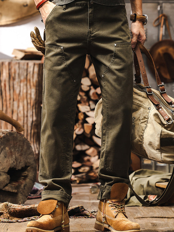 PANTALONI IN COTONE UTILI