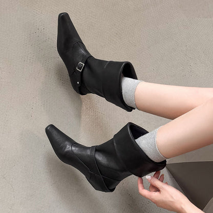 Stivali Queli in Vero Suede