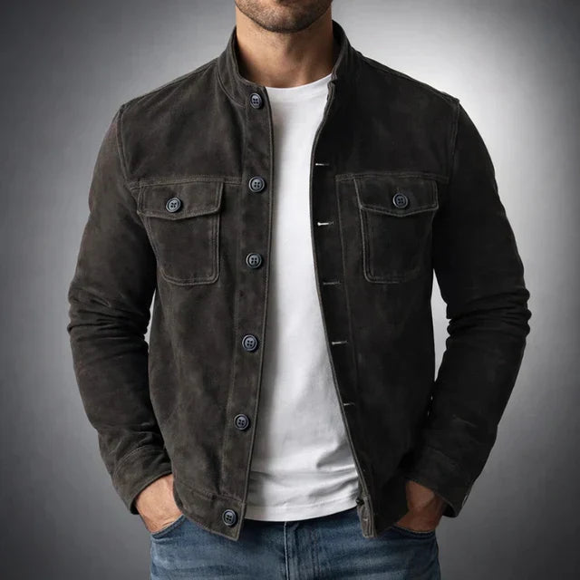 Giacca elegante in camoscio Marc
