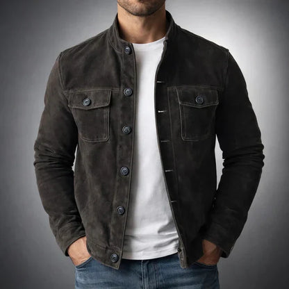 Giacca elegante in camoscio Marc