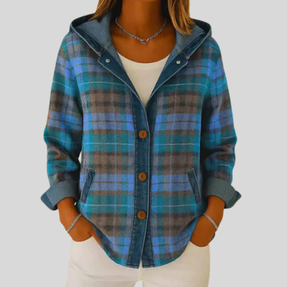 Hildred™ | Shacket a quadri foderata