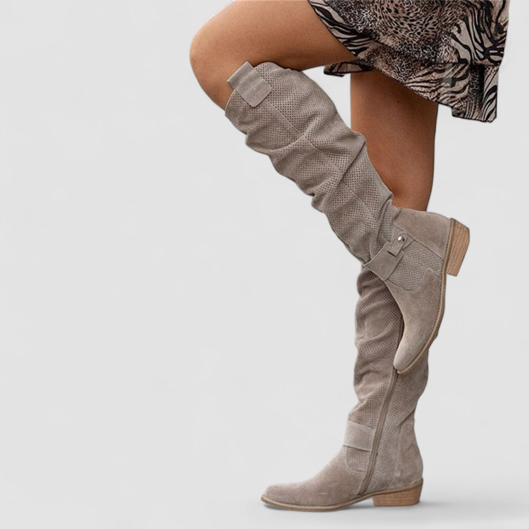 Ankle boots comodi in stile western