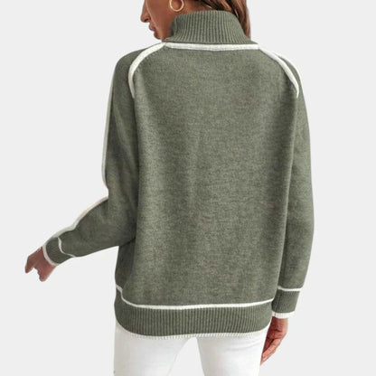 Kaylee | Maglione elegante a collo alto