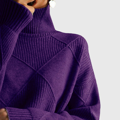 Angela™ | Maglione a Collo Alto