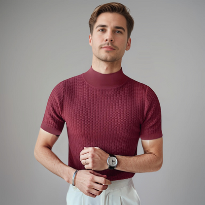 Paolo | Camicia Elegante a Maniche Corte da Uomo