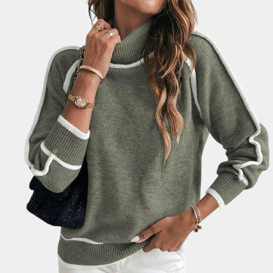 Kaylee | Maglione elegante a collo alto